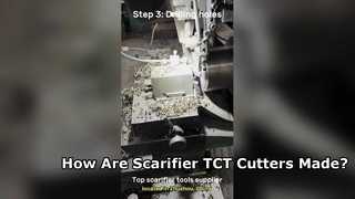 قواطع كربيد TCT من Scarifier مصممة لتدوم طويلاً